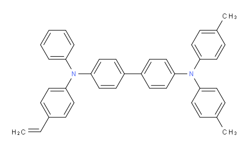 N4-phenyl-N4',N4'-di-p-tolyl-N4-(4-vinylphenyl)-[1,1'-biphenyl]-4,4'-diamine