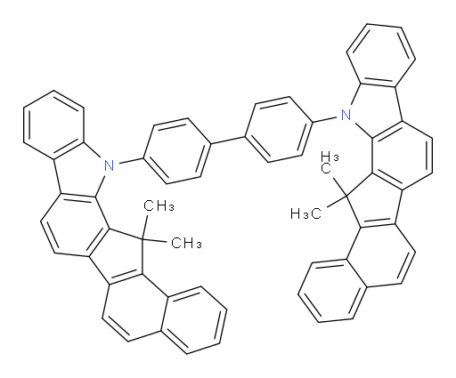 4,4'-bis(14,14-dimethylbenzo[4,5]indeno[2,1-a]carbazol-13(14H)-yl)-1,1'-biphenyl