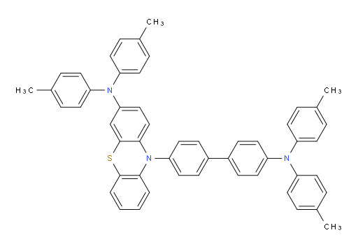 10-(4'-(di-p-tolylamino)-[1,1'-biphenyl]-4-yl)-N,N-di-p-tolyl-10H-phenothiazin-3-amine