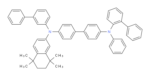 N4-([1,1'-biphenyl]-2-yl)-N4'-([1,1'-biphenyl]-3-yl)-N4-phenyl-N4'-(5,5,8,8-tetramethyl-5,6,7,8-tetrahydronaphthalen-2-yl)-[1,1'-biphenyl]-4,4'-diamine