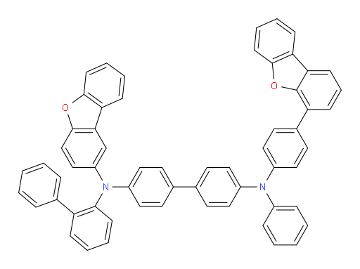 N4-([1,1'-biphenyl]-2-yl)-N4-(dibenzo[b,d]furan-2-yl)-N4'-(4-(dibenzo[b,d]furan-4-yl)phenyl)-N4'-phenyl-[1,1'-biphenyl]-4,4'-diamine