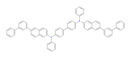 N4,N4'-bis(6-([1,1'-biphenyl]-3-yl)naphthalen-2-yl)-N4,N4'-diphenyl-[1,1'-biphenyl]-4,4'-diamine