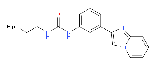 1-(3-(imidazo[1,2-a]pyridin-2-yl)phenyl)-3-propylurea