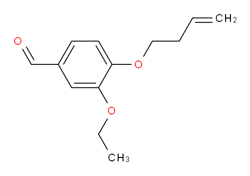 4-(but-3-en-1-yloxy)-3-ethoxybenzaldehyde