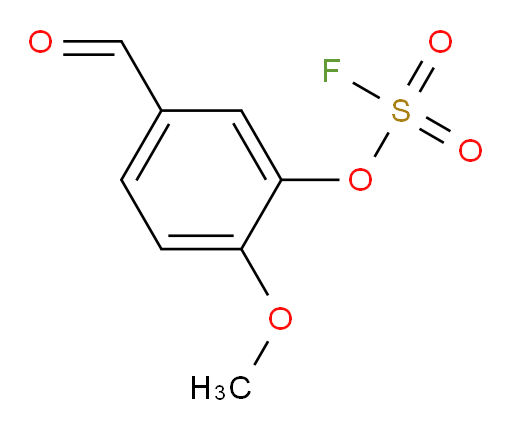 5-formyl-2-methoxyphenyl sulfofluoridate