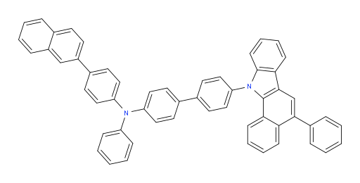 N-(4-(naphthalen-2-yl)phenyl)-N-phenyl-4'-(5-phenyl-11H-benzo[a]carbazol-11-yl)-[1,1'-biphenyl]-4-amine