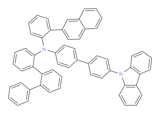 N-(4'-(9H-carbazol-9-yl)-[1,1'-biphenyl]-4-yl)-N-(2-(naphthalen-2-yl)phenyl)-[1,1':2',1''-terphenyl]-2-amine
