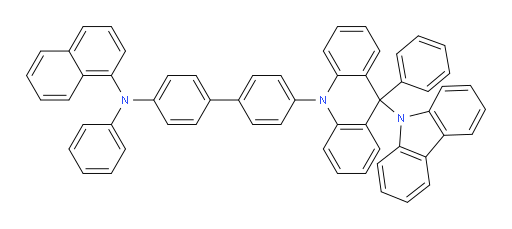 N-(4'-(9-(9H-carbazol-9-yl)-9-phenylacridin-10(9H)-yl)-[1,1'-biphenyl]-4-yl)-N-phenylnaphthalen-1-amine