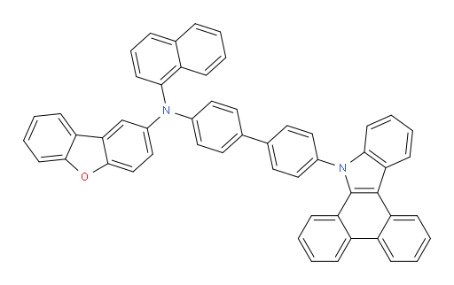 N-(4'-(9H-dibenzo[a,c]carbazol-9-yl)-[1,1'-biphenyl]-4-yl)-N-(naphthalen-1-yl)dibenzo[b,d]furan-2-amine