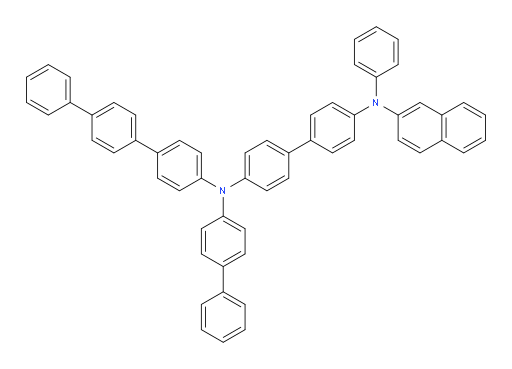 N4-([1,1'-biphenyl]-4-yl)-N4-([1,1':4',1''-terphenyl]-4-yl)-N4'-(naphthalen-2-yl)-N4'-phenyl-[1,1'-biphenyl]-4,4'-diamine