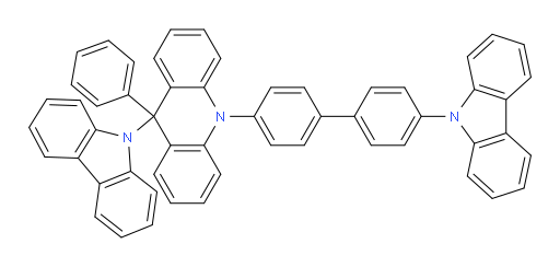 10-(4'-(9H-carbazol-9-yl)-[1,1'-biphenyl]-4-yl)-9-(9H-carbazol-9-yl)-9-phenyl-9,10-dihydroacridine
