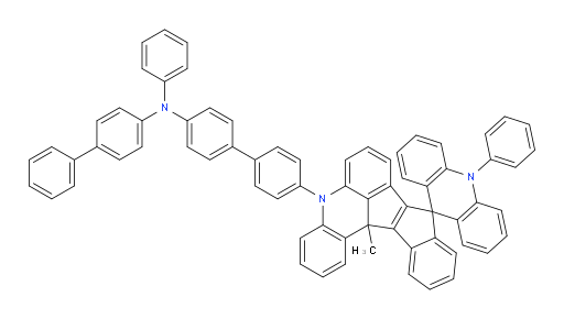 N-([1,1'-biphenyl]-4-yl)-4'-(13c'-methyl-10-phenyl-10H-spiro[acridine-9,9'-benzo[4,5]pentaleno[1,2,3-kl]acridine]-5'(13c'H)-yl)-N-phenyl-[1,1'-biphenyl]-4-amine