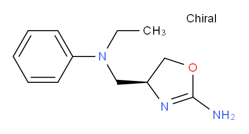 (4S)-2-Amino-N-ethyl-4,5-dihydro-N-phenyl-4-oxazolemethanamine (ACI)