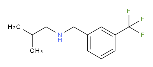 (2-methylpropyl)({[3-(trifluoromethyl)phenyl]methyl})amine