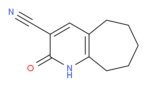 2-oxo-1H,2H,5H,6H,7H,8H,9H-cyclohepta[b]pyridine-3-carbonitrile