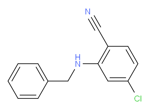 2-(benzylamino)-4-chlorobenzonitrile