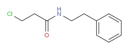 3-chloro-N-(2-phenylethyl)propanamide