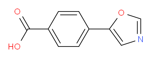 4-(1,3-oxazol-5-yl)benzoic acid
