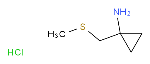 1-[(methylsulfanyl)methyl]cyclopropan-1-amine hydrochloride
