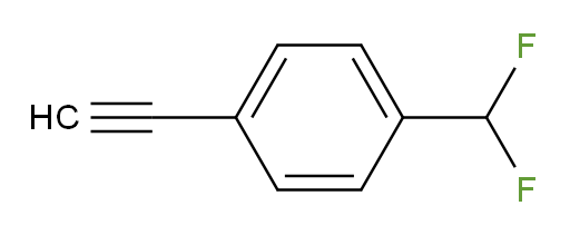 1-(difluoromethyl)-4-ethynylbenzene