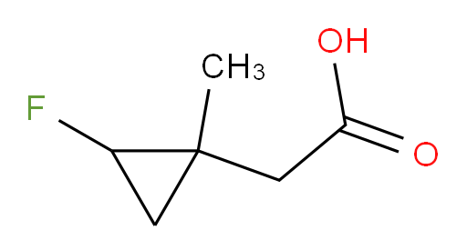 2-(2-fluoro-1-methylcyclopropyl)acetic acid