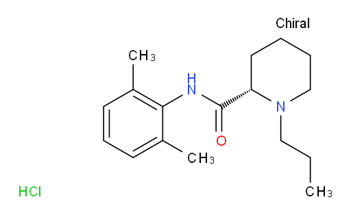 (2S)-N-(2,6-dimethylphenyl)-1-propylpiperidine-2-carboxamide hydrochloride