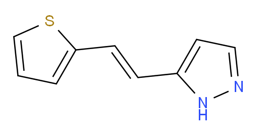 5-[2-(thiophen-2-yl)ethenyl]-1H-pyrazole