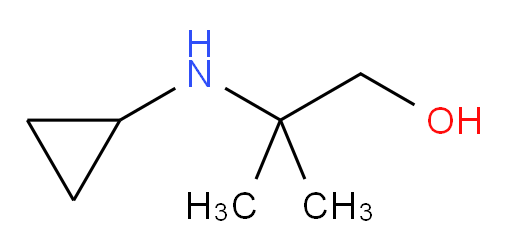 2-(cyclopropylamino)-2-methylpropan-1-ol