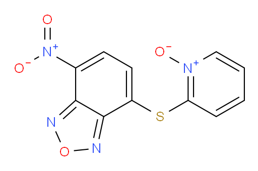 2-[(7-nitro-2,1,3-benzoxadiazol-4-yl)sulfanyl]pyridin-1-ium-1-olate