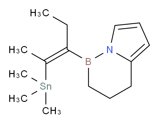 (E)-1-(2-(trimethylstannyl)pent-2-en-3-yl)-1,2,3,4-tetrahydropyrrolo[2,1-f][1,2]azaborinine