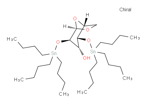 (1R,2R,3S,4R,5R)-2,4-bis((tributylstannyl)oxy)-6,8-dioxabicyclo[3.2.1]octan-3-ol
