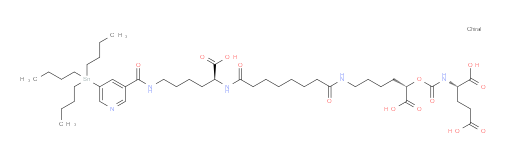 (7S,22S,26S)-1,9,16,24-tetraoxo-1-(5-(tributylstannyl)pyridin-3-yl)-23-oxa-2,8,17,25-tetraazaoctacosane-7,22,26,28-tetracarboxylic acid