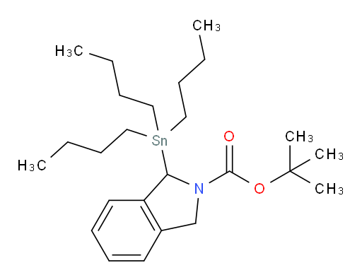 tert-butyl 1-(tributylstannyl)isoindoline-2-carboxylate