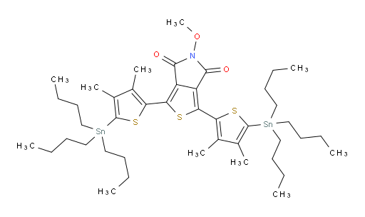 1,3-bis(3,4-dimethyl-5-(tributylstannyl)thiophen-2-yl)-5-methoxy-4H-thieno[3,4-c]pyrrole-4,6(5H)-dione