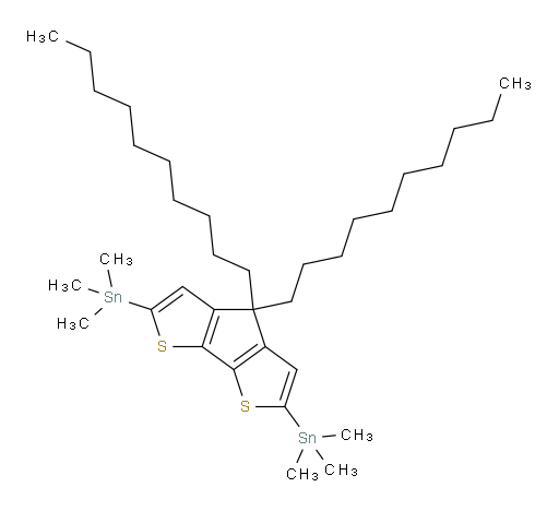 (4,4-didecyl-4H-cyclopenta[1,2-b:5,4-b']dithiophene-2,6-diyl)bis(trimethylstannane)