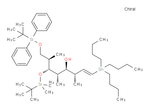 (3S,4S,5S,6R,7R,E)-6-((tert-butyldimethylsilyl)oxy)-8-((tert-butyldiphenylsilyl)oxy)-3,5,7-trimethyl-1-(tributylstannyl)oct-1-en-4-ol