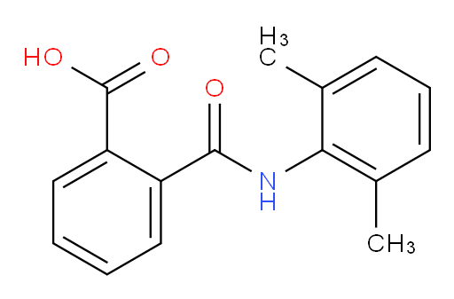 2-((2,6-dimethylphenyl)carbamoyl)benzoic acid