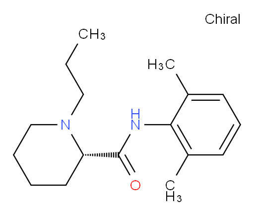 (S)-N-(2,6-dimethylphenyl)-1-propylpiperidine-2-carboxamide