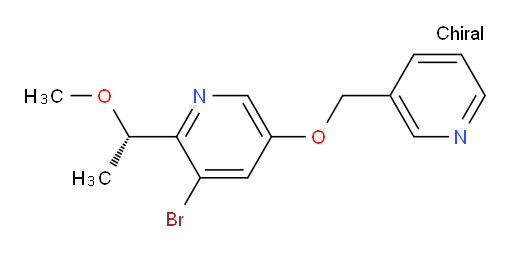 (S)-3-bromo-2-(1-methoxyethyl)-5-(pyridin-3-ylmethoxy)pyridine