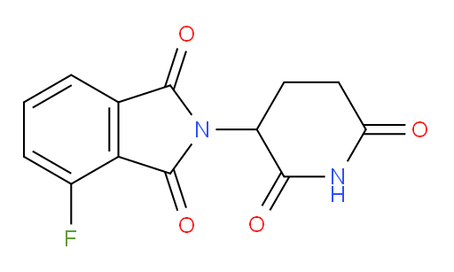 2-(2,6-dioxopiperidin-3-yl)-4-fluoroisoindoline-1,3-dione