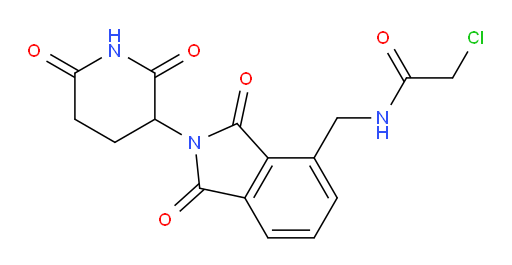 2-chloro-N-((2-(2,6-dioxopiperidin-3-yl)-1,3-dioxoisoindolin-4-yl)methyl)acetamide