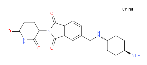 5-((((1r,4r)-4-aminocyclohexyl)amino)methyl)-2-(2,6-dioxopiperidin-3-yl)isoindoline-1,3-dione
