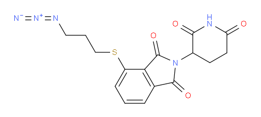 4-((3-azidopropyl)thio)-2-(2,6-dioxopiperidin-3-yl)isoindoline-1,3-dione