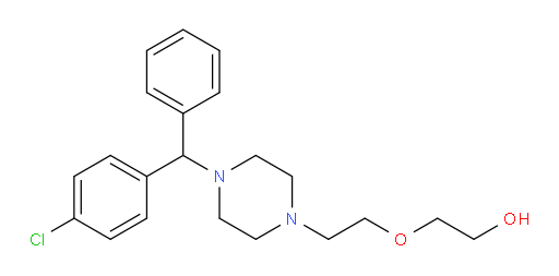 2-(2-(4-((4-chlorophenyl)(phenyl)methyl)piperazin-1-yl)ethoxy)ethanol
