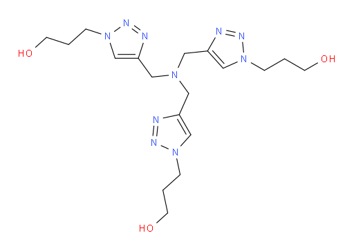 3,3',3''-(4,4',4''-(nitrilotris(methylene))tris(1H-1,2,3-triazole-4,1-diyl))tris(propan-1-ol)