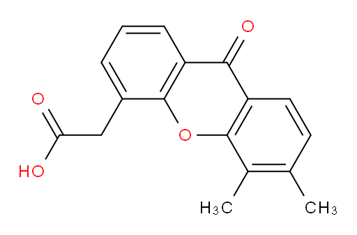 2-(5,6-dimethyl-9-oxo-9H-xanthen-4-yl)acetic acid