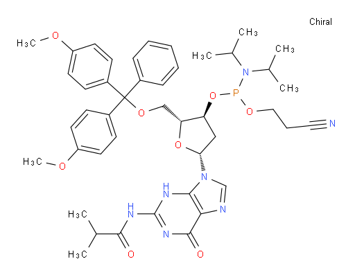 5'-O-DMT-N2-Isobutyryl-2'-Deoxyguanosine-CE Phosphoramidite