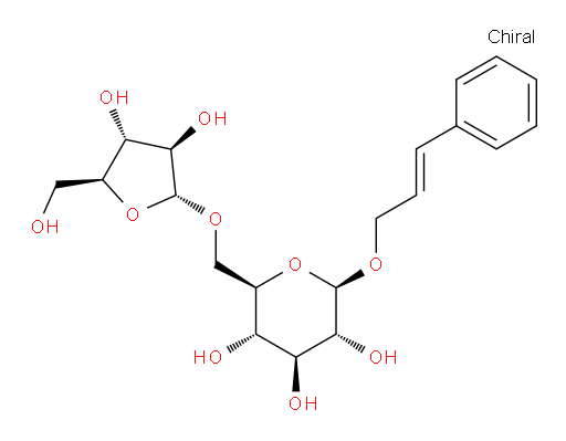 (2E)-3-Phenyl-allyl 6-O-alpha-L-arabinofuranosyl-beta-D-glucopyranoside