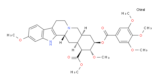 (1S,2R,3R,4aS,13bR,14aS)-methyl 2,11-dimethoxy-3-((3,4,5-trimethoxybenzoyl)oxy)-1,2,3,4,4a,5,7,8,13,13b,14,14a-dodecahydroindolo[2',3':3,4]pyrido[1,2-b]isoquinoline-1-carboxylate