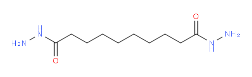 SEBACOHYDRAZIDE;AKOS BBS-00001041;Sebacodihydrazide;DECANEDIOHYDRAZIDE;Sebacoyldihydrazide;SEBACIC DIHYDRAZIDE, 95+%;DECANEDIOIC ACID DIHYDRAZIDE;Decanedioic acid,1,10-dihydrazide;Decanediohydrazide Sebacohydrazide;octamethylenedicarbonyldi-hydrazin